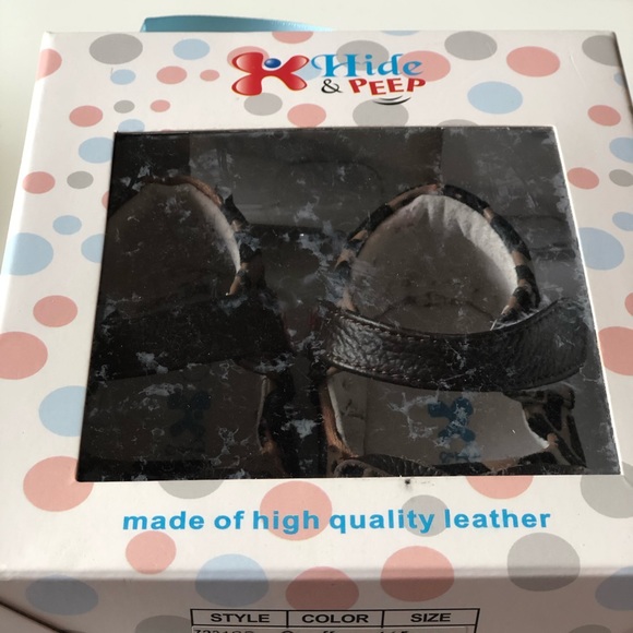 Leather baby girl walking shoes all for $55 - Picture 8 of 12